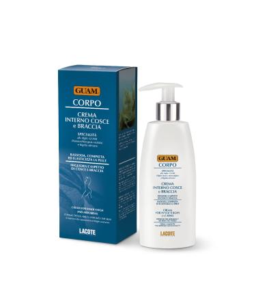 Guam tight cream for thighs and arms tightening and elasticity improve treatment specialty with Guam Sea algae made in Italy 200 ml pack