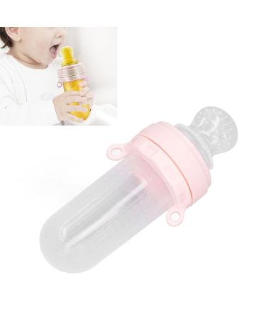 Premium Pink Baby Food Dispenser Pacifier | Waterproof Silicone Skin-Friendly & Dust-Proof Design - Buy Online on SooperMarket.com