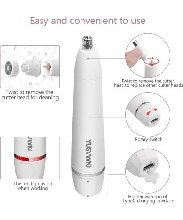 5-in-1 Lady Shavers: Facial Hair Remover, Bikini Trimmer, Eyebrow Trimmer - Electric Shaver for Women - Portable, Waterproof, Painless - USB Charging - Buy Online on SooperMarket.com