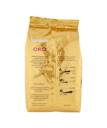 Buy Lavazza Qualita Oro Espresso Coffee Beans 1kg - Premium Italian Coffee for Rich Flavor - Buy Online on SooperMarket.com