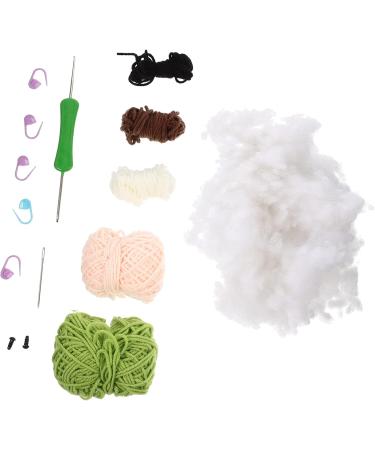 Lurrose 4 Sets Wool Doll Crochet Hook Key Hanging Decor Supply Knitted Key Pendants Crochet Supplies Simple - Buy Online on SooperMarket.com