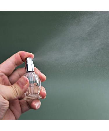 YU FENG 12pcs Clear Glass Spray Bottles - Refillable Essential Oil & Perfume Bottles with Funnel & Pipette Dispenser - Buy Online on SooperMarket.com