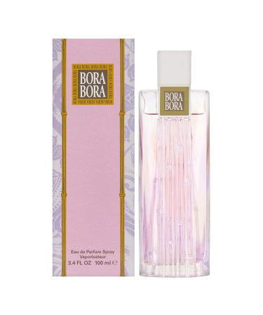 Women's Bora Bora by Liz Claiborne Eau de Parfum Spray - 3.4 oz TRG Fruity 3.4 Fl Oz (Pack of 1)