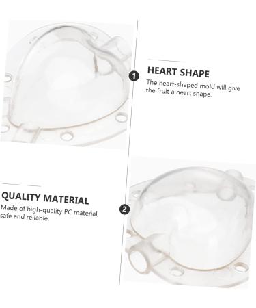 Mipcase 5pcs Fruit Shaping Mold Garden Tool Fruit Protection Cucumber Mold Vegetable Fruit Cucumber White - Buy Online on SooperMarket.com