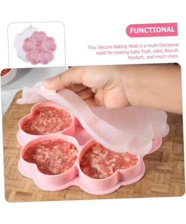 IMIKEYA Heart Silicone Molds 1 Set Covered Cake Mold Baby Lens Chocolate Silica Gel Cupcake Pans - Buy Online on SooperMarket.com