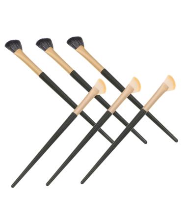 Baluue 6 Pcs Eyeliner Brush Eyebrow Concealer Eyebrow Brush Eye Liner Brush Precision Concealer Brush Eye Brush Eyeshadow Brush Angled Makeup Brush Eyeliner Applicator Tool Eyebrows Brush