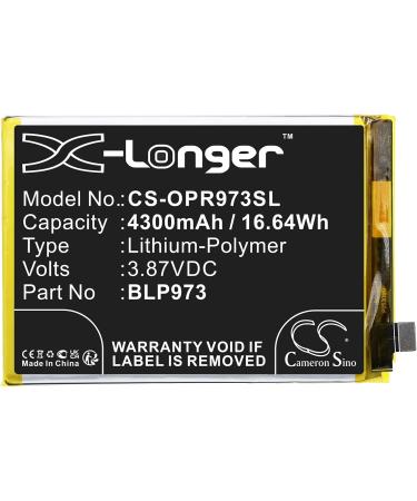 Battery Replacement for PHM110 PGX110 Reno 9 Pro | High-Quality BLP973 - International Shipping Available - Buy Online on SooperMarket.com