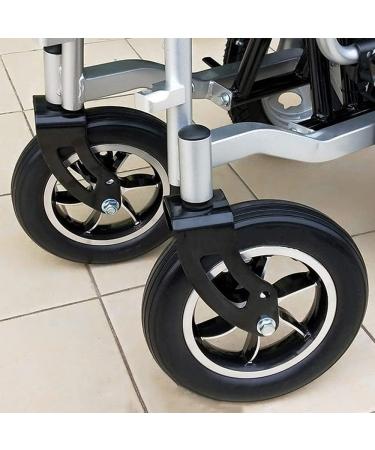 Wheelchair Front Wheel 10In Front Wheelchair Solid Wheel Replacement for Disabled Vehicles Electric Wheelchairs Front Wheel Replacement 2 Pack - Buy Online on SooperMarket.com