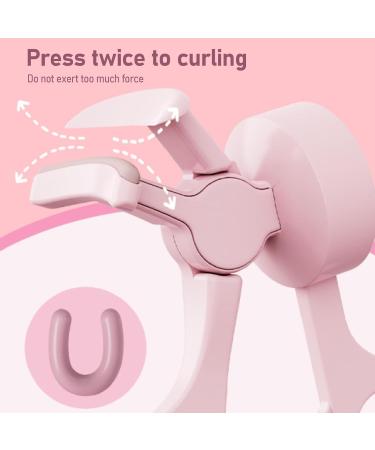 Electric Heated Eyelash Curler 3 Heat Modes Fast Curling Heated Lash Curler for Travel Type C Charging Rechargeable - Buy Online on SooperMarket.com