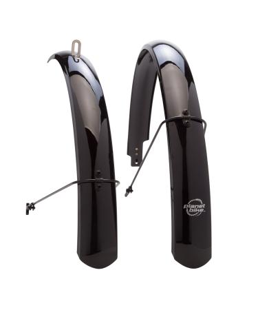 Planet Bike Full bike fenders - 26" x 60mm (black)- Fits Up to a 50mm Wide Tire