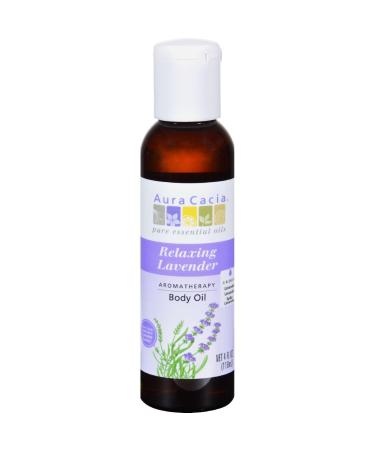 Aura Cacia Body Oil Relaxng Lavender