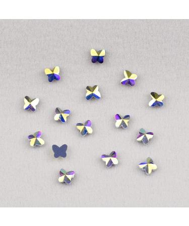 180pcs Mixed Crystals Ab Nail Decoration Glass Rhinestones for Acrylic Nail Art Design - Buy Online on SooperMarket.com
