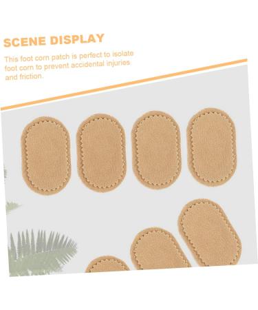 JECOMPRIS 6sheets Heel Grips Corn Patch Toe Callus Protectors Corn Remover Strip Corn Stickers for Feet Self- Adhesive Bunion Pads Feet Heel Protector Pads Stickers Cotton with Hole - Buy Online on SooperMarket.com