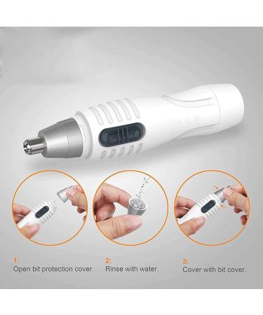 TEMKIN Nose Hair Trimmer - Professional Painless Ear & Nose Hair Clipper for Men & Women | Eyebrow & Facial Hair Removal - Buy Online on SooperMarket.com