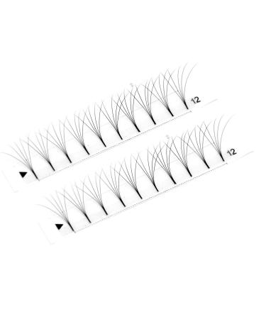 Gorota 5D-C-0.07 Heat Bonded Premade Fans 8-15mm for Russian Volume Lash Extensions - 8mm Length - Buy Online on SooperMarket.com