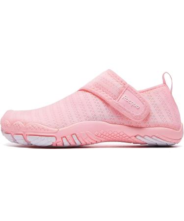 Racqua Kids Water Shoes | Quick Dry Barefoot Aqua Shoes for Boys and Girls | Lightweight Swim Beach Shoes | Toddler to Big Kid Sizes | Pink - Wzk163g - Buy Online on SooperMarket.com