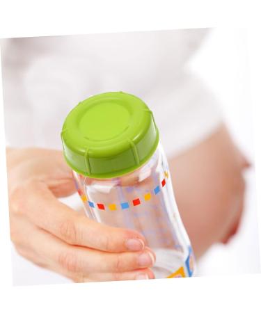 10-Pack Mam Lid Milk Airtight Plastic Glass - Replacement Caps for Bottles | Compatible with Water Holders & Breastfeeding | Green 4.3x4.3x1.5cm - Buy Online on SooperMarket.com
