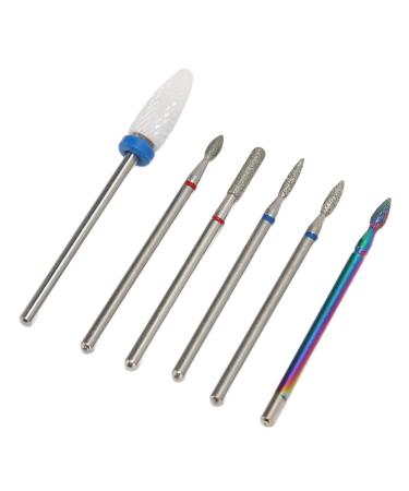 Cuticle Remover Bit Set Cuticle Bit Ceramics Rotate for Salon