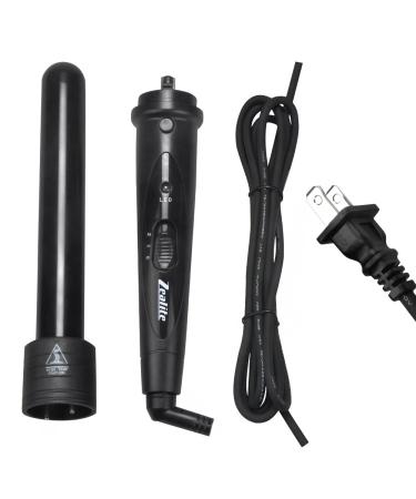 Zealite 6 in 1 Curling Wand Set - Interchangeable Ceramic Barrels & Heat Resistant Glove | International Shipping Available - Buy Online on SooperMarket.com