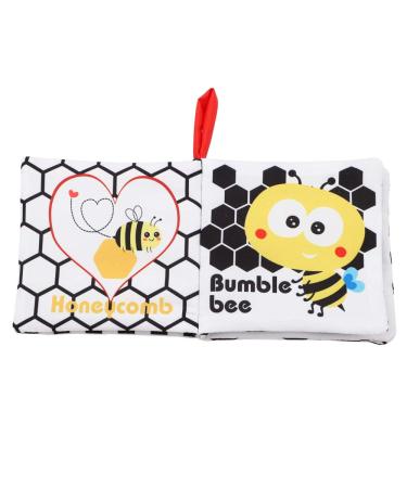 Soft Cloth Crinkle Books for Babies 0-12 Months - High Contrast Baby Toys Gift Set - Buy Online on SooperMarket.com