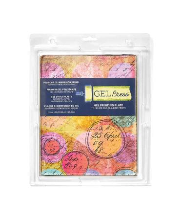 Gel Press Gel Printing Plate 8"x10" 10802 8 Inch x 10 Inch Plate