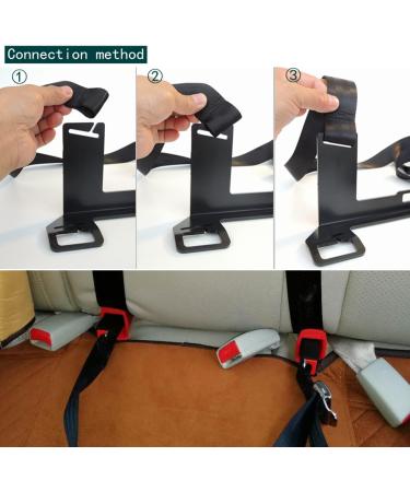 Geevorks Universal Car Child Seat ISOFIX Adapters - Replacement Restraint Anchor Mounting Kit - Buy Online on SooperMarket.com