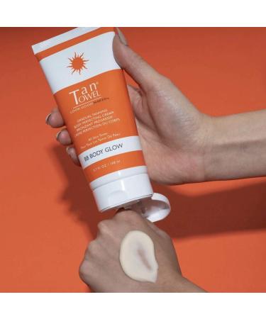 Tan Towel Gradual Self-Tanning Body Cream 5.7oz | Moisturizing Formula | Sun-Kissed Glow | Skincare Essential - Buy Online on SooperMarket.com