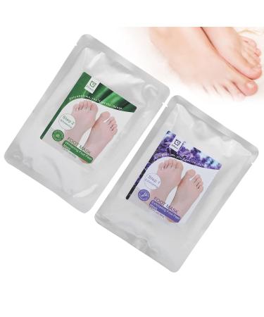 Foot Peeling Mask - 2 Pack for Baby Soft Feet | Dead Skin Removal & Brightening | Moisturizing Foot Mask - Buy Online on SooperMarket.com