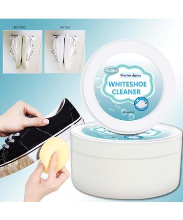 Multipurpose Cleaning Cream 2023 New Multi-Functional Cleaning And Stain Removal Cream White Shoes Cleaning Cream Special With Sponge Wipe Multifunctional Stain Remover Cream120g (Multicolor 2PCS) - Buy Online on SooperMarket.com