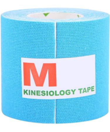 Muscle Tape Bandage Sports Muscle Tape Breathable Waterproof Adhesive Prevent Allergies Cotton for Sports Blue - Buy Online on SooperMarket.com