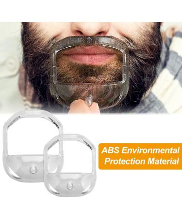Speeate 5-Piece Bartformer Set - Transparent Bart Shaping Tool & Razor Template for Perfect Styling | Shop Men's Grooming - Buy Online on SooperMarket.com