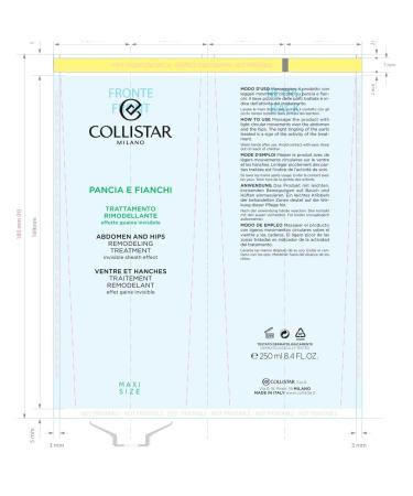 Collistar Pancia e Fianchi Abdomen & HIPS Meso-Remodeling Treatment - 8.4 Fl Oz | Made in Italy | International Shipping - Buy Online on SooperMarket.com
