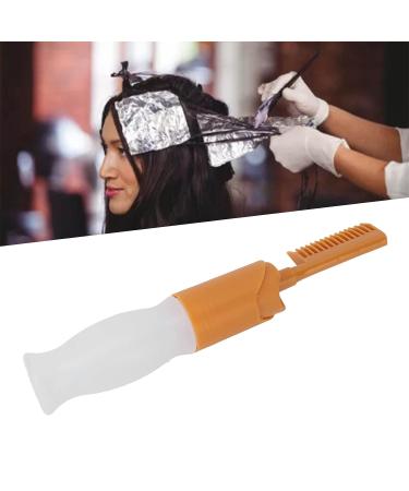 110ml Hair Color Oiling Bottle Root Comb Applicator - Safe & Environmentally Friendly | Squeeze Applicator with Dots for Hair Coloring & Oiling Care - Buy Online on SooperMarket.com