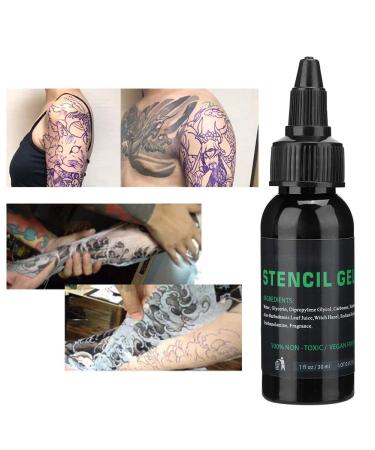 30ml Professional Tattoo Transfer Gel - Tattoo Stencil Solution for Artists - Buy Online on SooperMarket.com
