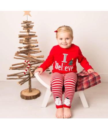 Blade & Rose Christmas Believe Top for Babies & Toddlers | Red | 0-4 Years - Buy Online on SooperMarket.com