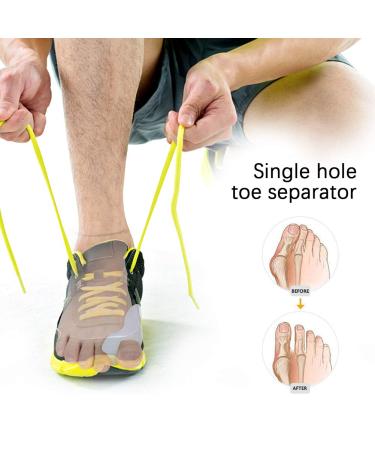 Big Toe Protector & Separator - Reusable, Comfortable Wear | 10 Pairs - Foot Health Treatment - Buy Online on SooperMarket.com
