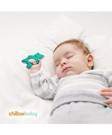 CHILLAX Teether Toys - Non-BPA Silicone Teethers for Babies | Soothing Teething Relief | Easy-to-Grip | Dishwasher-Safe | Shower Gifts for Infants (3+ Months) - Buy Online on SooperMarket.com