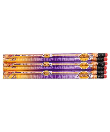 WinCraft NBA Pencil (6 Pack) Los Angeles Lakers