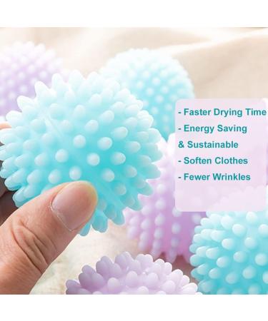 Bienstylife Reusable Laundry Dryer Balls - Eco-Friendly Fabric Softener Alternatives (Set of 4) - Light Series - Buy Online on SooperMarket.com