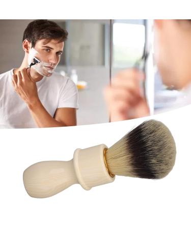 Ergonomic Razor Brush for Men | Soft Bristles & Resin Handle - Ideal Facial Care Tool for Home & Salon - Buy Online on SooperMarket.com