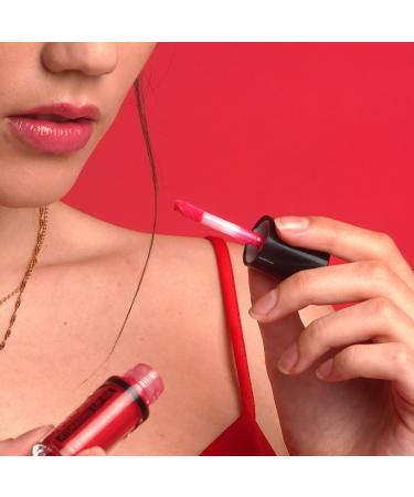 Palladio Hydrating Lip Oil with Hyaluronic Acid | Non-Sticky & Vegan Liquid Lipstick for Moisture-Rich Lips | Tinted Sheer Color & Subtle Shine | Cruelty-Free | 0.13 Oz (BLING) - Buy Online on SooperMarket.com