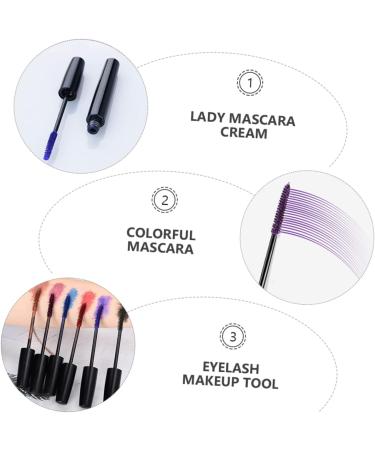 KALLORY 6pcs Colored Mascara Eyelash Mascara Mascara Lady Mascara Cream Miss Makeup Dense - Buy Online on SooperMarket.com
