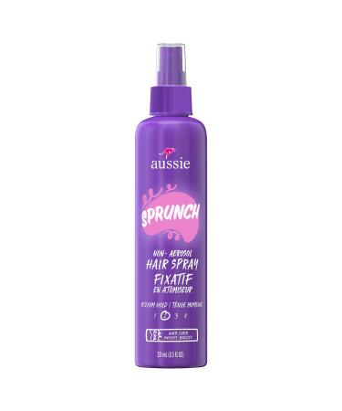 Aussie Sprunch Non-Aerosol Hair Spray for Curly Hair and Wavy Hair 8.5 fl oz