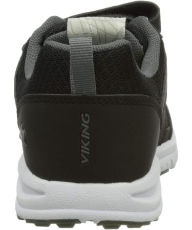 Viking Unisex Kids Odda Walking Shoe 35 EU - Black Charcoal | Comfortable & Durable Footwear for Adventurous Kids - Buy Online on SooperMarket.com