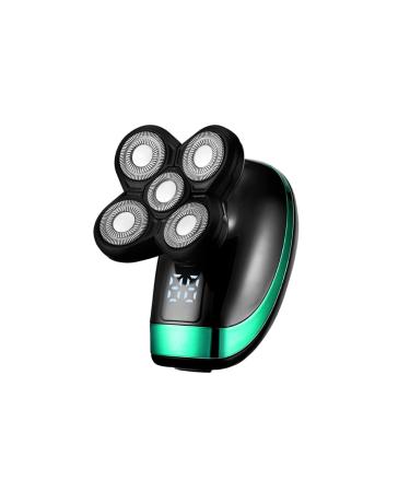 TEMKIN Electric Shaver 5 in 1 Rechargeable Electric Shaver Five Floating Heads Razors Hair Clipper Nose Ear Hair Trimmer Men Facial Cleaning Brush Box Trimmers