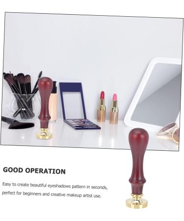 BELLIFFY 1pc Dispensing Plate Tool Blush Stamper Package Makeup Gadgets Copper Copper Head 1 count (Pack of 1) Brown - Buy Online on SooperMarket.com