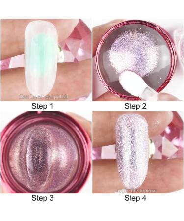 Nail Art Stamper Nail Stamping Templates with Silicone Heads DIY Manicure Print Tool - Buy Online on SooperMarket.com