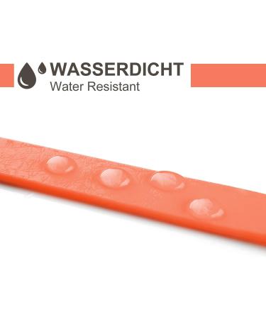Toozey Dog Drag Line - 3m to 20m Waterproof Training Leash for Large & Small Dogs | Durable Neon Orange with Hand Loop & Mains Bag - Buy Online on SooperMarket.com