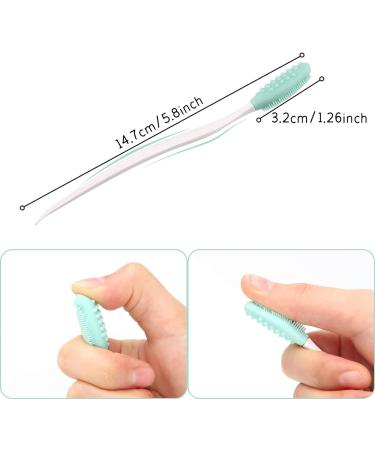Silicone Lip Brush Double-sided Lip Brush Soft Cleaning Lip Brush Beauty Tool For Smoother Skin Cleaning Brush Set - Buy Online on SooperMarket.com