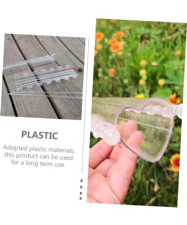 Kisangel 2pcs Fruit Shaping Mold Vegetables Clear Fruit Garden Tool Growth Molds Accessories Stereotypes Transparent Color 21x4cm - Buy Online on SooperMarket.com
